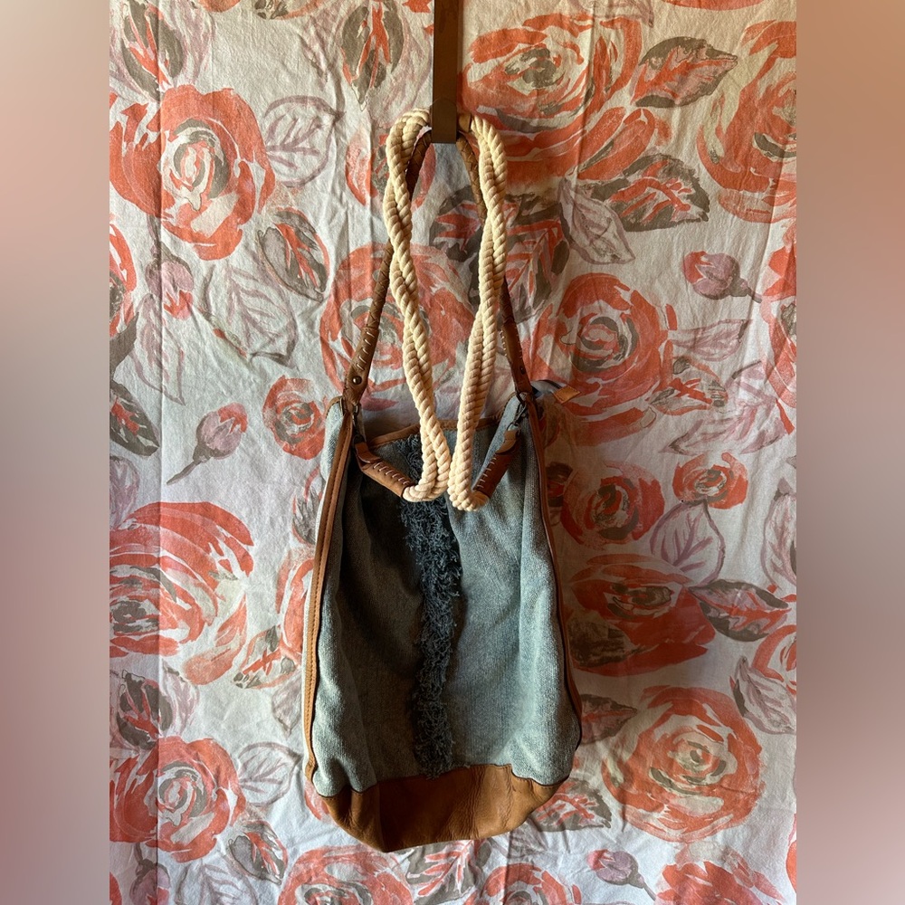 Free People Canvas Crossbody/Handbag NWOT